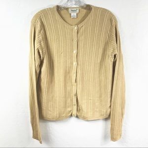 Neiman Marcus Collection 100% Silk Cardigan